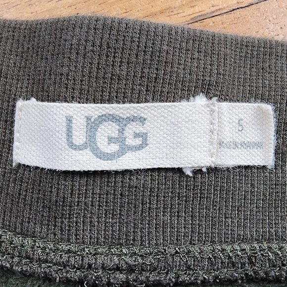 UGG Super Soft Army Green Jogger Pants Size Small - Picture 4 of 9